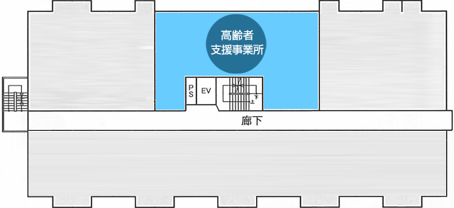 アップルとおかまち2階平面図